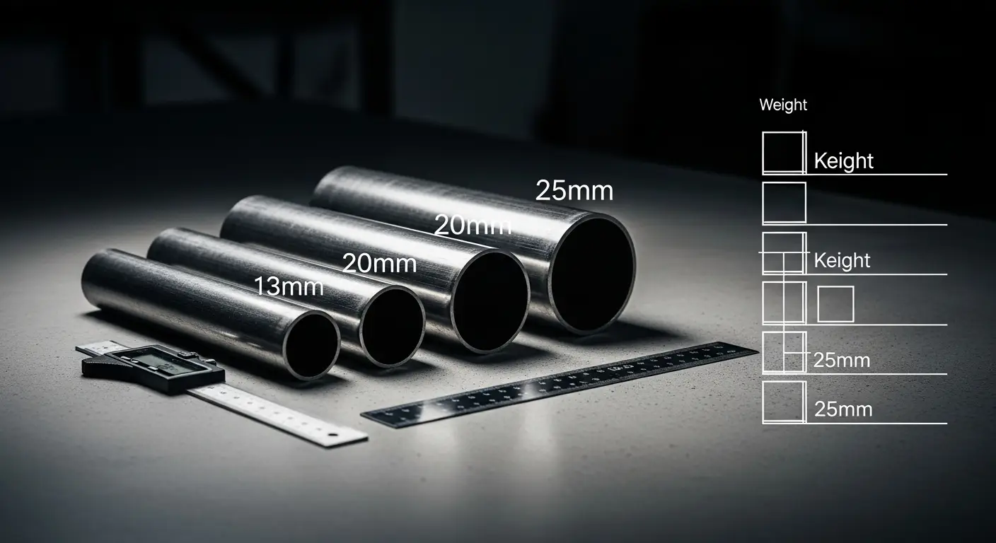 جدول وزنی لوله مبلی